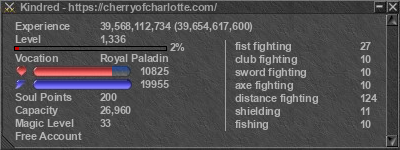 Signature for player Kindred